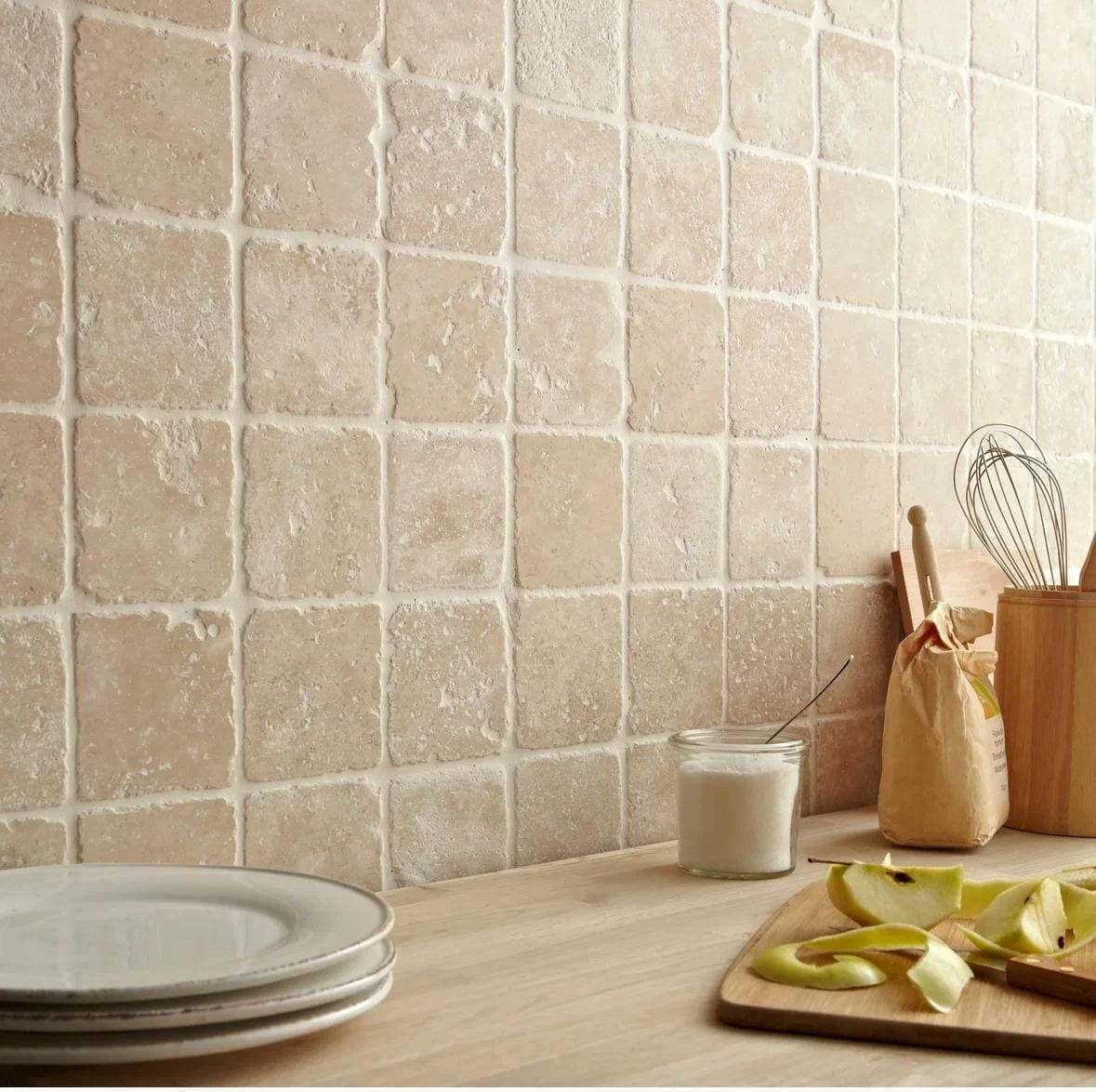 Плитка из травертина Classic Beige фото 5 Плитка из травертина Классик Беже фото 5