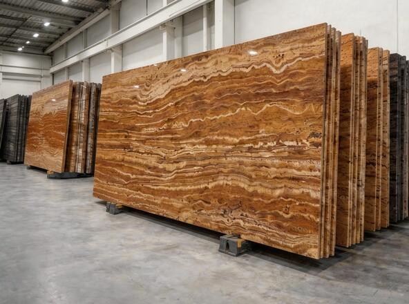 Травертин Travertine Walnut Травертин Travertine Walnut от поставщика Стоко фото №2 из галереи