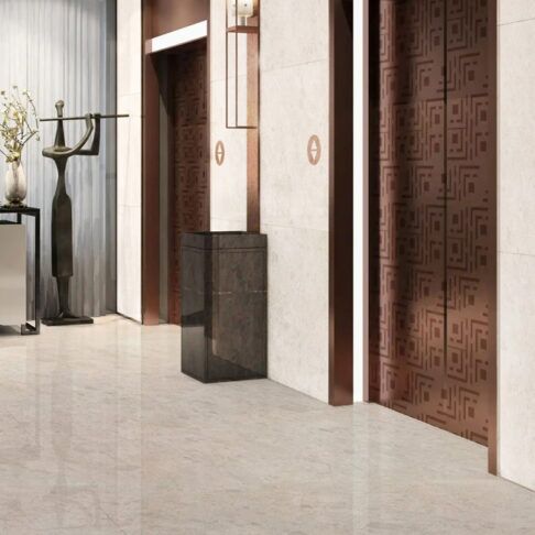 Delicato Beige в отделке пола и стен интерьера Фото 7